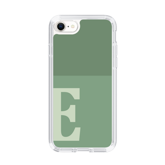 Slim Protection Case［ Original - initial two tone - E green ］