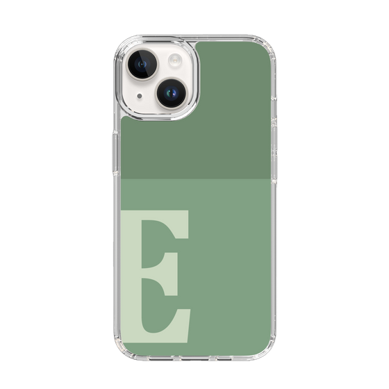 Slim Protection Case［ Original - initial two tone - E green ］