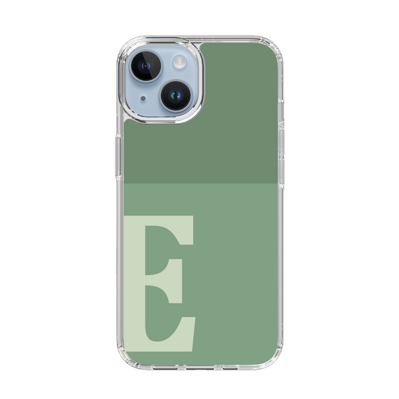 Slim Protection Case［ Original - initial two tone - E green ］