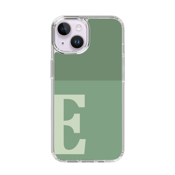 Slim Protection Case［ Original - initial two tone - E green ］