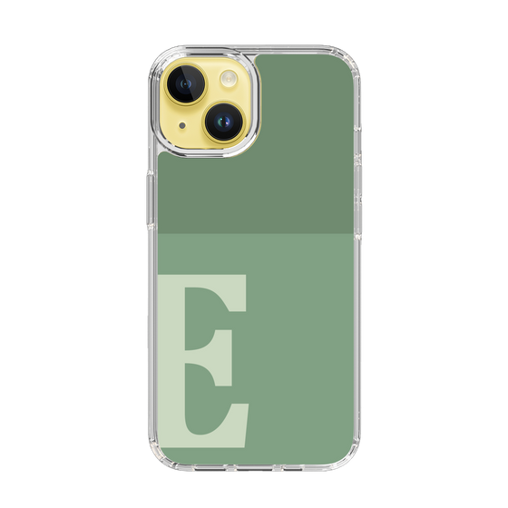 Slim Protection Case［ Original - initial two tone - E green ］