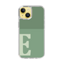Slim Protection Case［ Original - initial two tone - E green ］