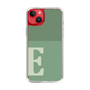 Slim Protection Case［ Original - initial two tone - E green ］