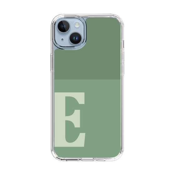 Slim Protection Case［ Original - initial two tone - E green ］