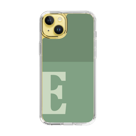 Slim Protection Case［ Original - initial two tone - E green ］