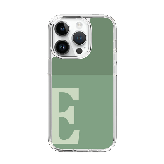 Slim Protection Case［ Original - initial two tone - E green ］