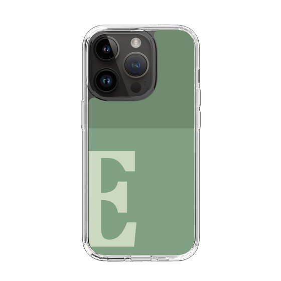 Slim Protection Case［ Original - initial two tone - E green ］