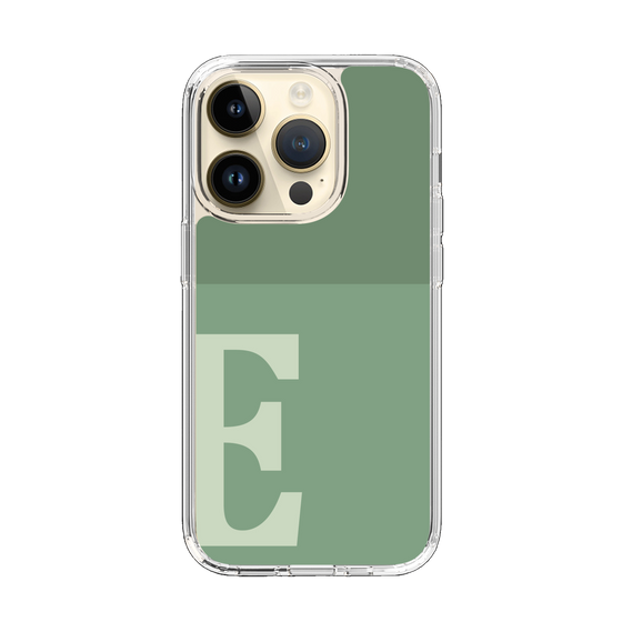 Slim Protection Case［ Original - initial two tone - E green ］