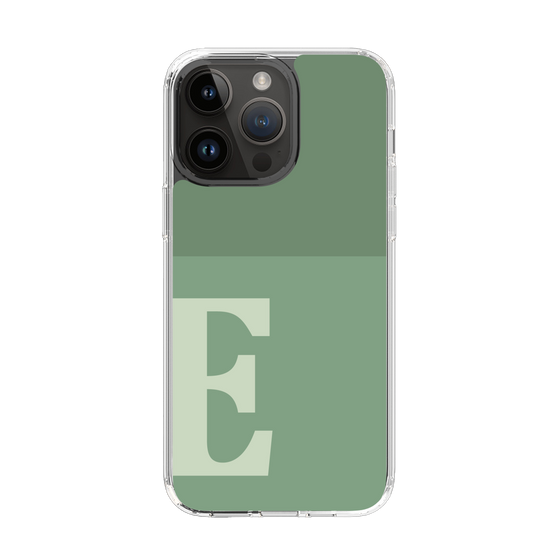Slim Protection Case［ Original - initial two tone - E green ］