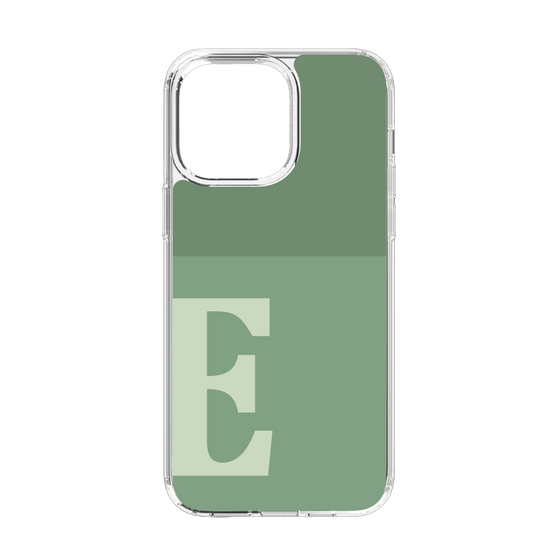 Slim Protection Case［ Original - initial two tone - E green ］