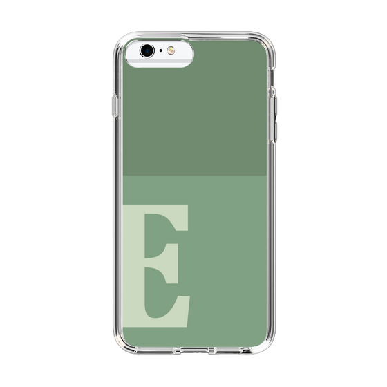 Slim Protection Case［ Original - initial two tone - E green ］