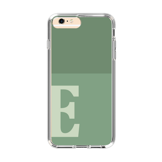Slim Protection Case［ Original - initial two tone - E green ］