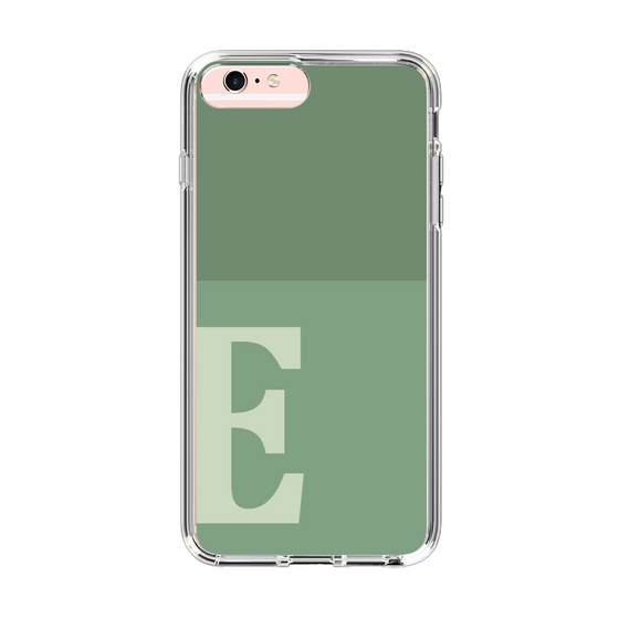 Slim Protection Case［ Original - initial two tone - E green ］