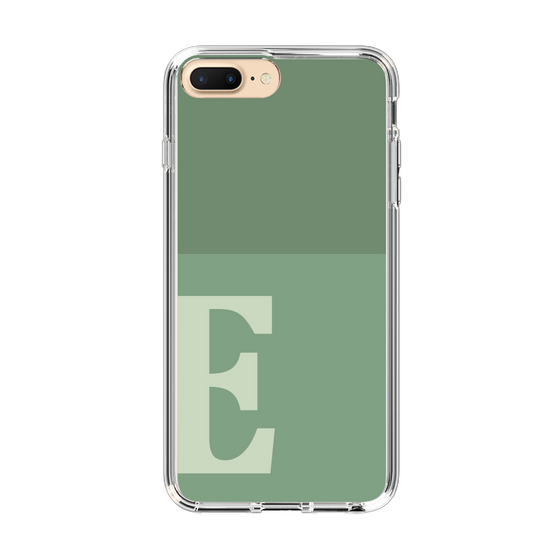 Slim Protection Case［ Original - initial two tone - E green ］