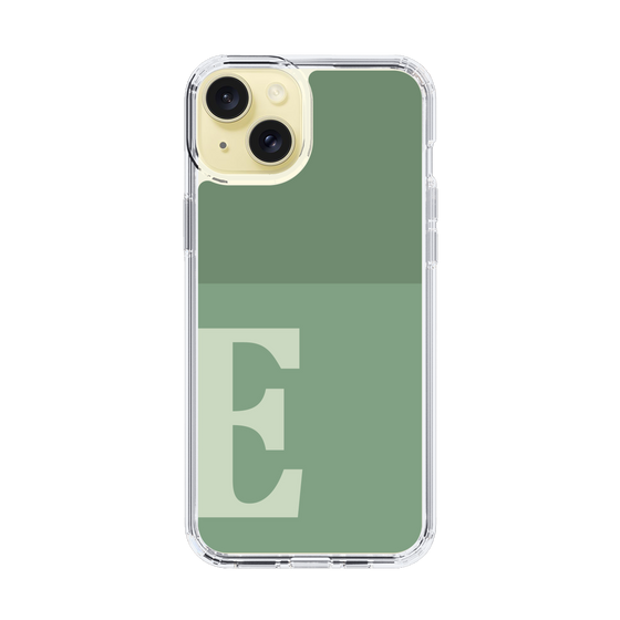 Slim Protection Case［ Original - initial two tone - E green ］