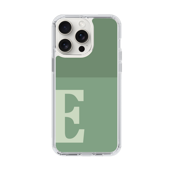 Slim Protection Case［ Original - initial two tone - E green ］