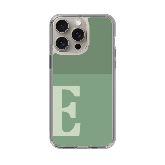 Slim Protection Case［ Original - initial two tone - E green ］