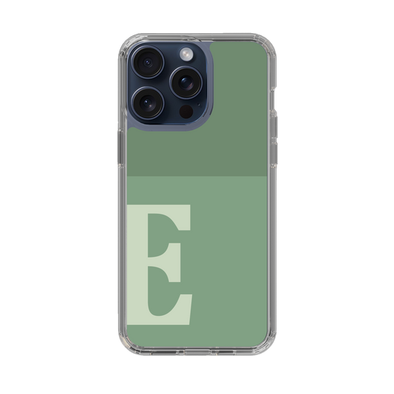 Slim Protection Case［ Original - initial two tone - E green ］