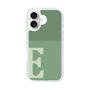 Slim Protection Case［ オリジナル - initial two tone - E green ］