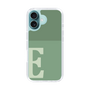 Slim Protection Case［ オリジナル - initial two tone - E green ］