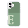 Slim Protection Case［ オリジナル - initial two tone - E green ］