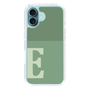 Slim Protection Case［ オリジナル - initial two tone - E green ］
