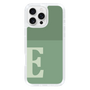 Slim Protection Case［ オリジナル - initial two tone - E green ］