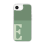 Slim Protection Case［ Original - initial two tone - E green ］