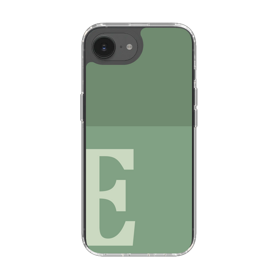 Slim Protection Case［ Original - initial two tone - E green ］