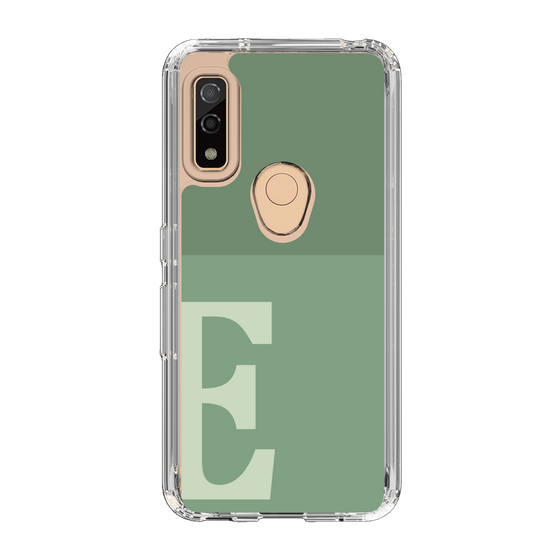 Slim Protection Case［ Original - initial two tone - E green ］