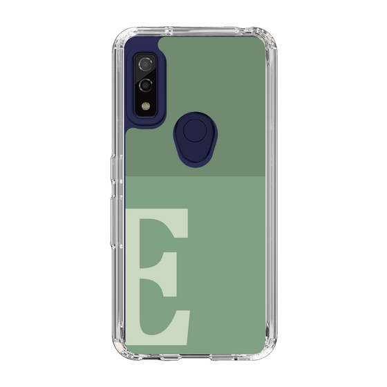 Slim Protection Case［ Original - initial two tone - E green ］