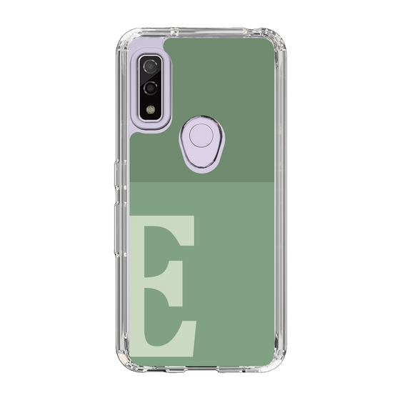 Slim Protection Case［ Original - initial two tone - E green ］