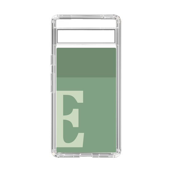 Slim Protection Case［ Original - initial two tone - E green ］