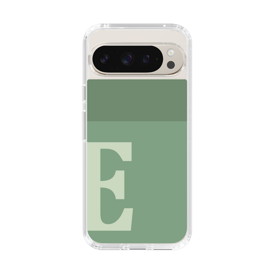 Slim Protection Case［ Original - initial two tone - E green ］
