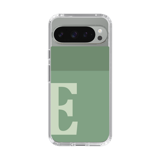 Slim Protection Case［ Original - initial two tone - E green ］