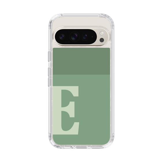 Slim Protection Case［ Original - initial two tone - E green ］
