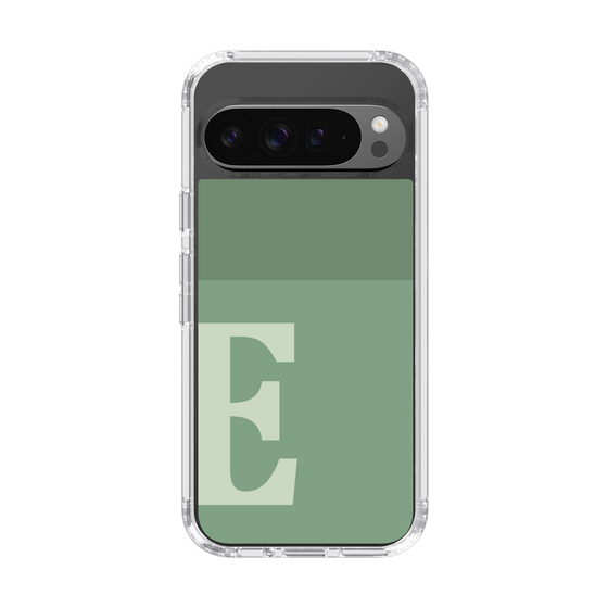 Slim Protection Case［ Original - initial two tone - E green ］