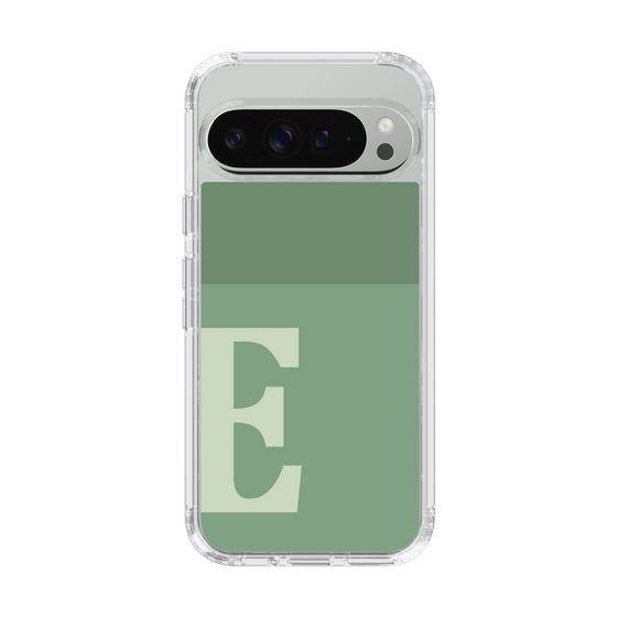 Slim Protection Case［ Original - initial two tone - E green ］