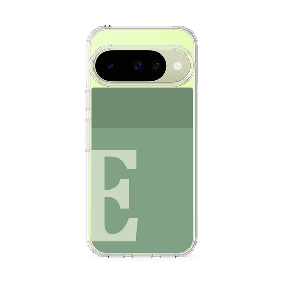 Slim Protection Case［ Original - initial two tone - E green ］