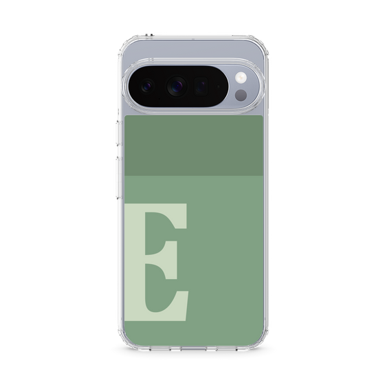 Slim Protection Case［ Original - initial two tone - E green ］