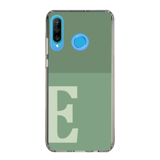 Slim Protection Case［ Original - initial two tone - E green ］