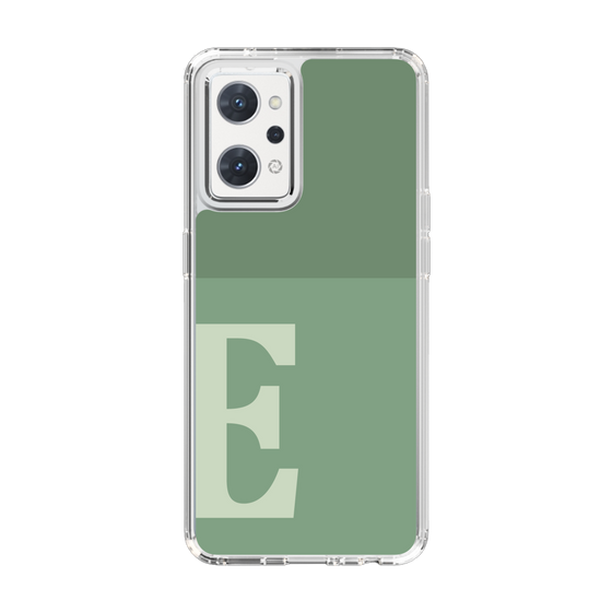 Slim Protection Case［ Original - initial two tone - E green ］