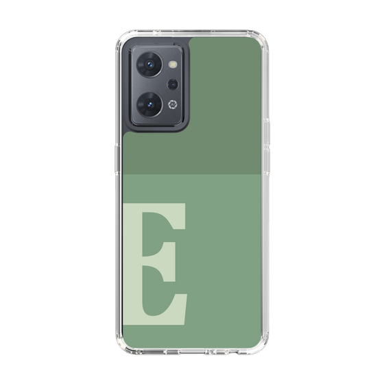 Slim Protection Case［ Original - initial two tone - E green ］