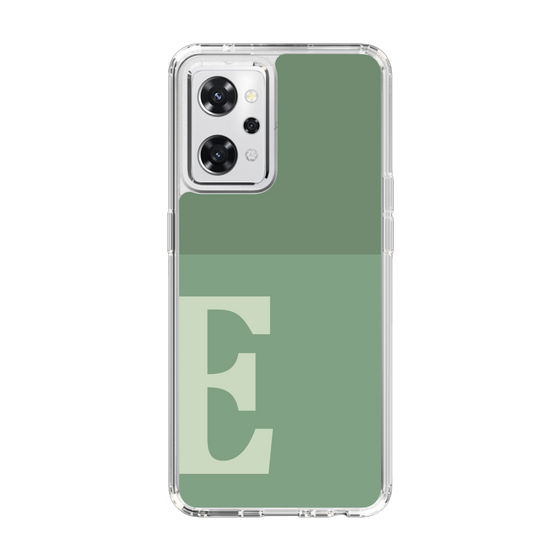 Slim Protection Case［ オリジナル - initial two tone - E green ］