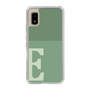 Slim Protection Case［ Original - initial two tone - E green ］
