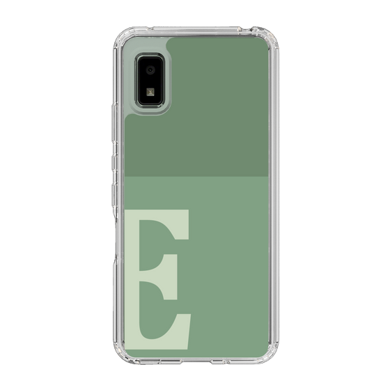Slim Protection Case［ Original - initial two tone - E green ］