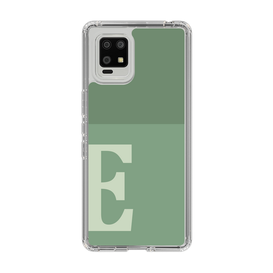 Slim Protection Case［ Original - initial two tone - E green ］