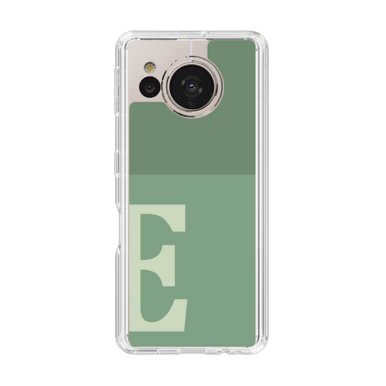 Slim Protection Case［ Original - initial two tone - E green ］
