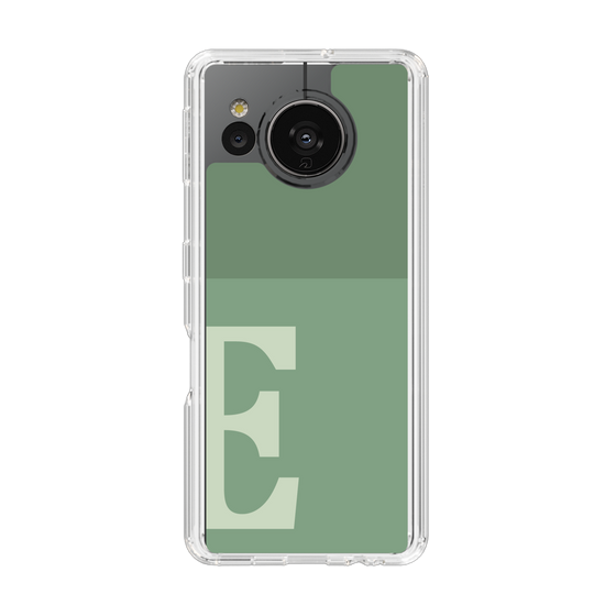 Slim Protection Case［ Original - initial two tone - E green ］