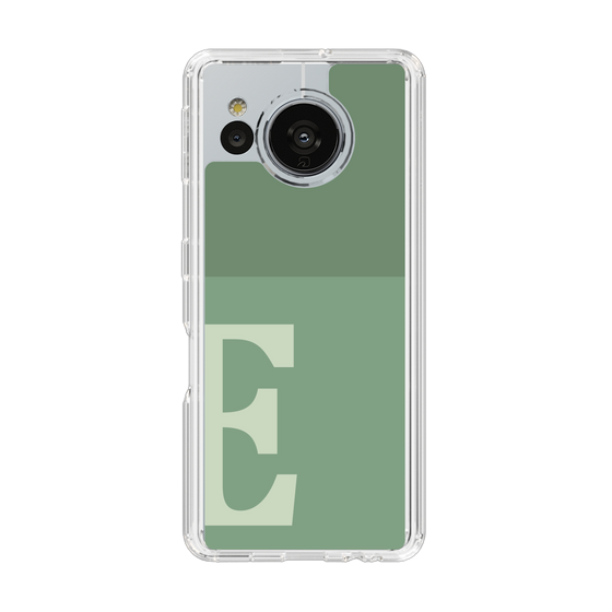 Slim Protection Case［ Original - initial two tone - E green ］